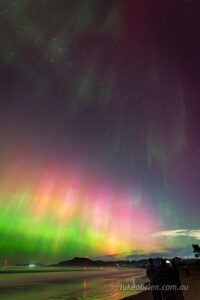 Aurora Australis filling the skies over Tasmania on May 11 2024