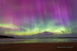 Aurora October 11 2024 South Arm Tasmania