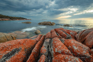 sunrise bay of fires