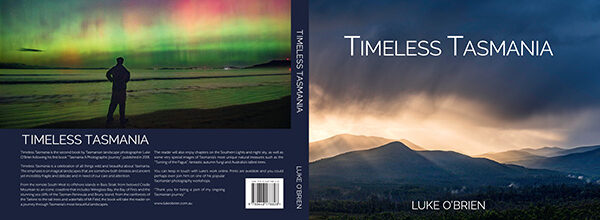 Timeless Tasmania hardcover book by Luke O'Brien Photography