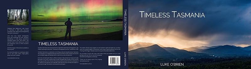 Timeless Tasmania hardcover book by Luke O'Brien Photography